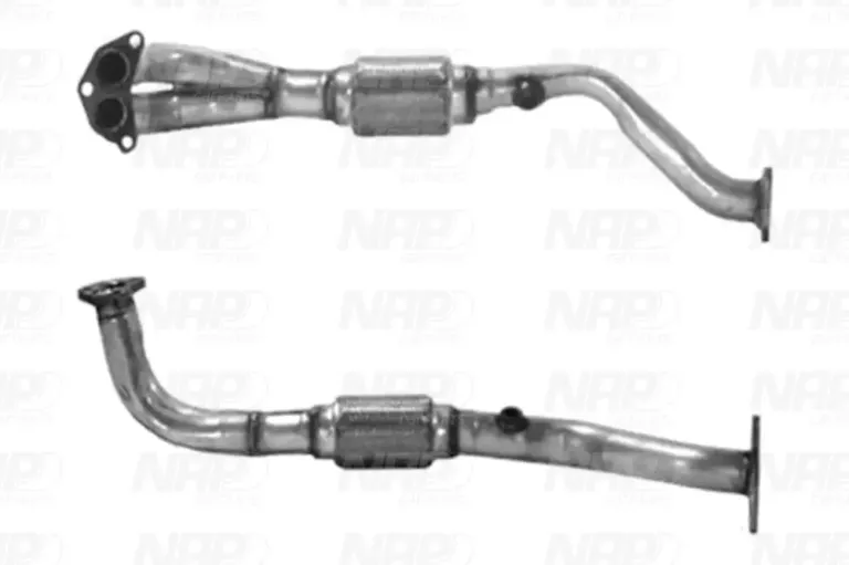 NAP carPARTS Abgasrohr (CAF10568)